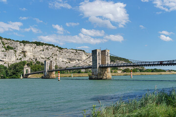 Photo du pont du Robinet à Donzère