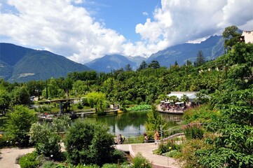 Fototapeta premium Schloss Trauttmannsdorff in Meran