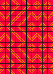 Abstract Geometric Pattern generative computational art illustration