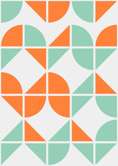 Obraz premium Abstract Geometric Pattern generative computational art illustration