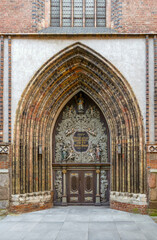 Fototapeta na wymiar St Nicholas Church in Stralsund