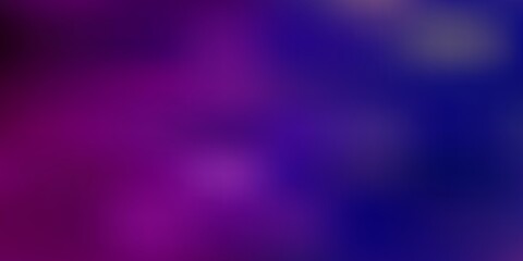 Light purple, pink vector gradient blur template.