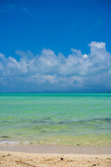 Fototapeta premium beach with blue sky