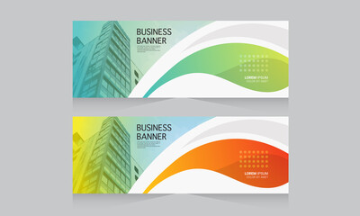 professional corporate business banner design