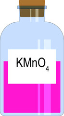 Potassium Permanganate Bottle