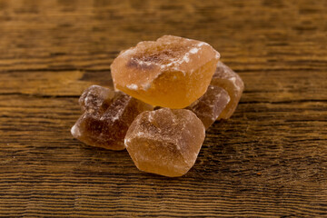 caramelized candy brown sugar
