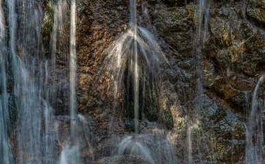 Wasserfall Bad Kohlgrub Germany Bayern