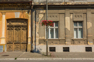 Fototapeta na wymiar セルビア　ヴルシャツの街並み