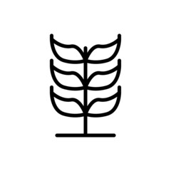 wheat icon vector for your design element