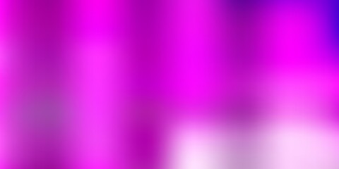 Light purple vector blurred pattern.