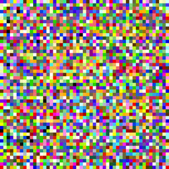 Rainbow-pixel background, vector illustration