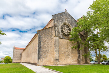 Fototapeta na wymiar Church of Santa Clara in Santarém, Portugal