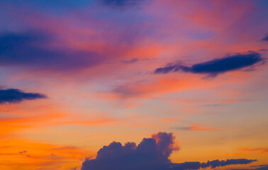 Fabulous Nature Sunset sky background