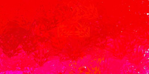 Light purple vector texture with random triangles.