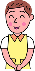 介護士男性