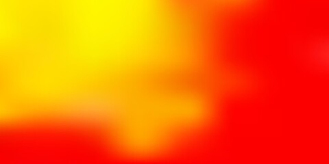 Light red, yellow vector blur layout.