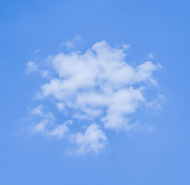 White cloud on blue sky © kvdkz