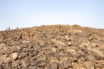 HaMinsara  is a sandstone hill in the area of Ramon crater, formed as a result of the release of magma. It looks like a pile of bars in the form of prisms from three to six faces.