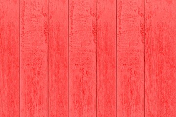 Fototapeta na wymiar Old red vintage wooden wall pattern and seamless background