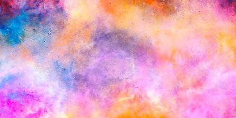 Abstract background with grunge multicolor template.