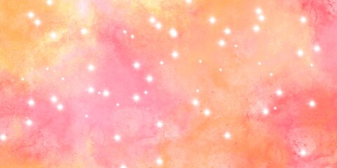 Abstract background with multicolor and star light template.