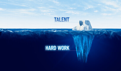 Hard work is hidden behind every tapped talent.