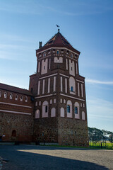 Fototapeta na wymiar Old beautiful medieval castle tower