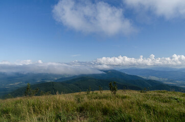 Bieszczady Wielka Rawka Panorama 
