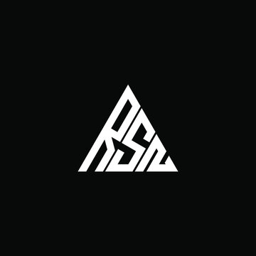 RSN letter logo creative design. RSN unique design
