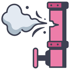Leak pipe icon