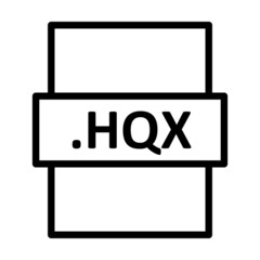 .HQX Linear Vector Icon Design