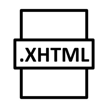 .XHTML Linear Vector Icon Design