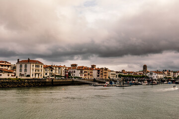 Saint-Jean-de-Luz Harbour, Pyrénées-Atlantiques, Basque Country, France