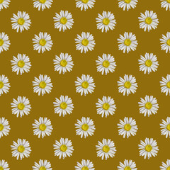 seamless pattern with flowers
