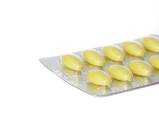 The drug pills are on the panel.