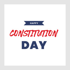 American constitution day national day of america for banner, social media, greeting, poster