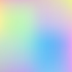 Rainbow unicorn holographic background. Vector © writerfantast