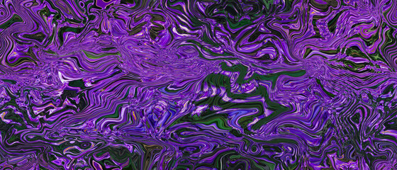 Abstract seamless pattern background with zigzag and waves in lilac, purple and black tones. Artistic image processing created by violet crocuses photo. Beautiful multicolor pattern for design