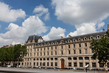 Fototapeta na wymiar Prefecture of Police of Paris
