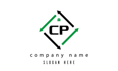 CP creative real estate latter logo