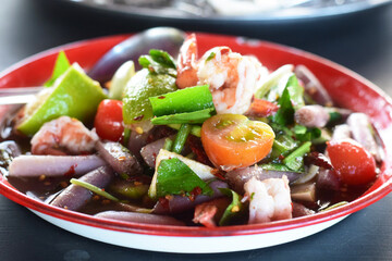 papaya salad , somtam