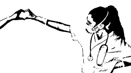 Stencil nurse © DocDJ