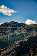 view of the mountains