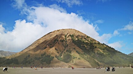 the majesty of Mount Bromo-Semeru with its beautiful and amazing scenery. The crater, which is...
