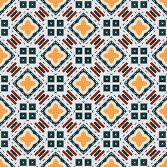 Modern pattern ornament. Abstract shape seamless design ready for print