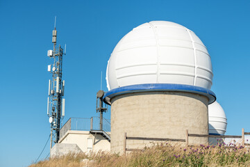 Astronomical observatory of the cosmodrome.