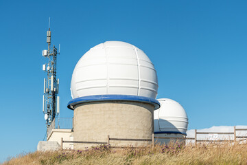 Fototapeta premium Astronomical observatory of the cosmodrome.