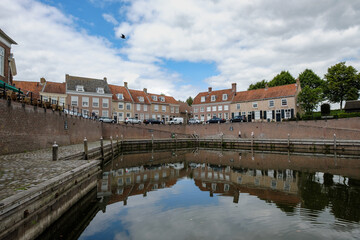 Fototapeta na wymiar Historic Heusden, Noord-Brabant Province, The Netherlands
