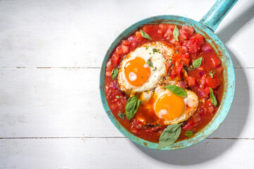 Traditional greek dish Shakshouka