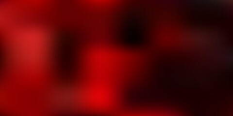 Dark orange vector gradient blur background.